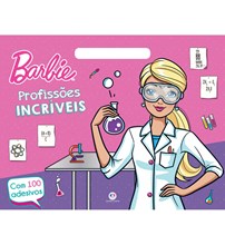 Livro Megabloco Barbie - Profissões incríveis