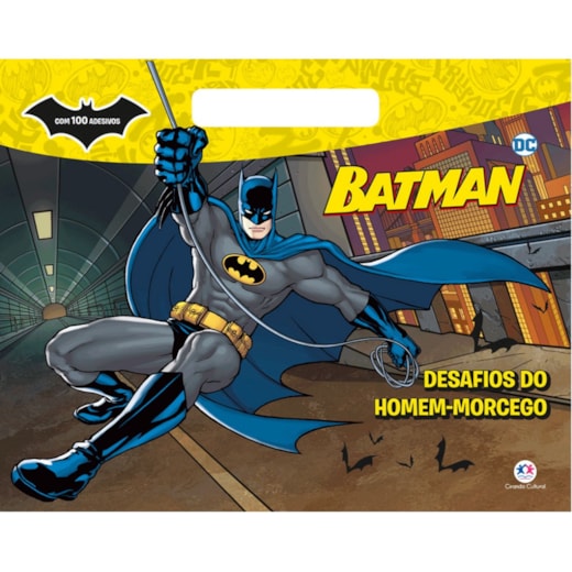 Livro Megabloco Batman - Desafios do homem-morcego