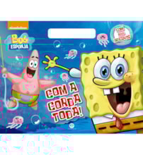 Livro Megabloco Bob Esponja - Com a corda toda! Livro Megabloco Bob Esponja - Com a corda toda!