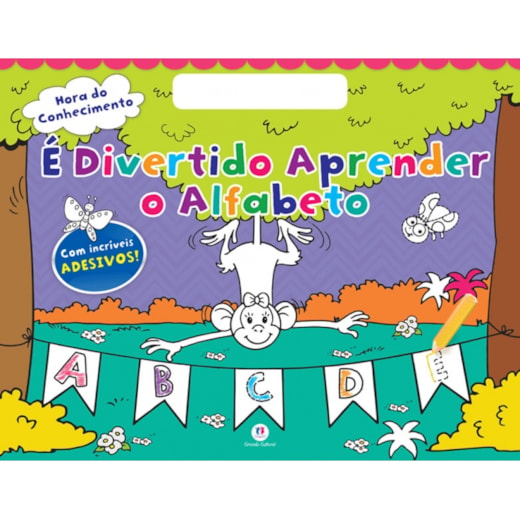 Livro Megabloco É divertido aprender o alfabeto