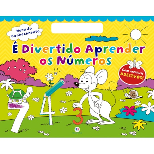 Livro Megabloco É divertido aprender os números