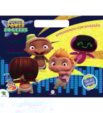 Livro Megabloco Mini Beat Power Rockers - Aprendendo com diversão