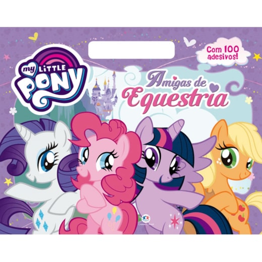 Livro Megabloco My Little Pony - Amigas de Equestria