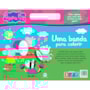 Livro Megabloco Peppa Pig - Uma banda para colorir