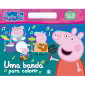 Produto Livro Megabloco Peppa Pig - Uma banda para colorir