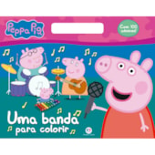 Produto Livro Megabloco Peppa Pig - Uma banda para colorir