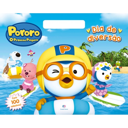 Livro Megabloco Pororo - Dia de diversão