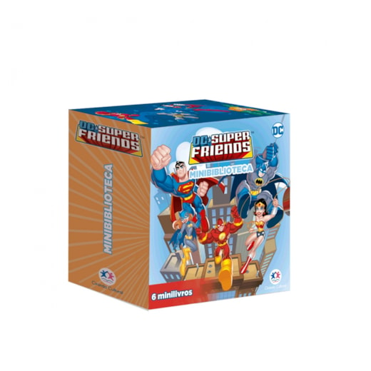 Livro Minibiblioteca DC - Superfriends - Minibiblioteca