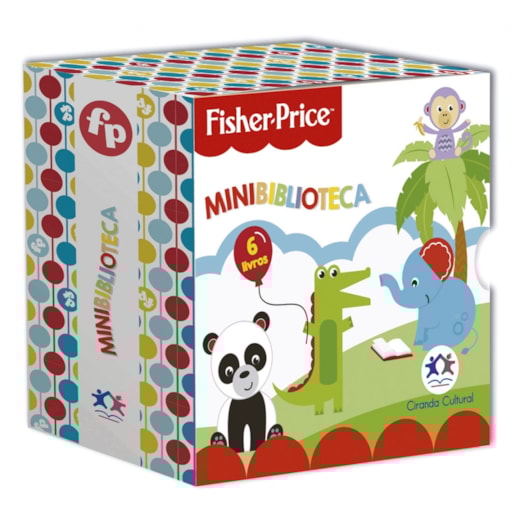 Livro Minibiblioteca Fisher-Price - Minibiblioteca