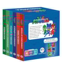 Livro Minibiblioteca PJ Masks - Minibiblioteca