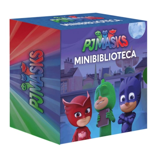 Livro Minibiblioteca PJ Masks - Minibiblioteca