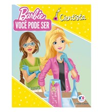 Livro Minilivro Barbie You can be - Você pode ser Cientista