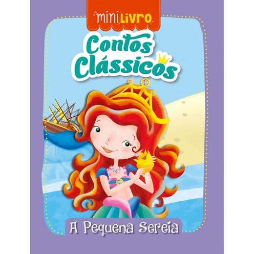 Livro Minilivro Contos clássicos - A pequena sereia