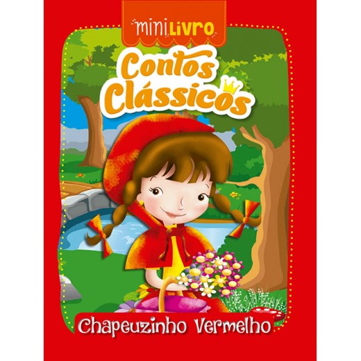 Livro Minilivro Contos clássicos - Chapeuzinho vermelho