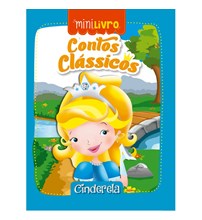 Livro Minilivro Contos clássicos - Cinderela