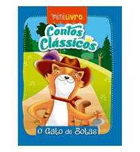 Livro Minilivro Contos clássicos - O Gato de Botas