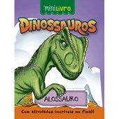 Produto Livro Minilivro Dinossauros - Alossauro