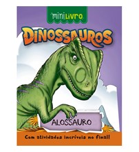 Livro Minilivro Dinossauros - Alossauro