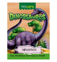Livro Minilivro Dinossauros - Diplodoco