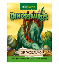 Livro Minilivro Dinossauros - Estegossauro