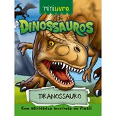 Produto Livro Minilivro Dinossauros - Tiranossauro