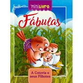 Produto Livro Minilivro Fábulas - A cotovia e seus filhotes