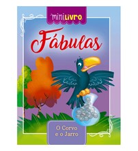 Livro Minilivro Fábulas - O corvo e o jarro