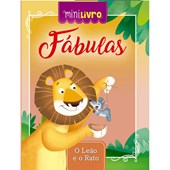 Produto Livro Minilivro Fábulas - O leão e o rato
