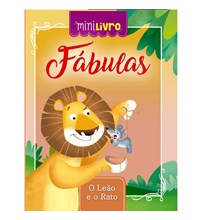 Livro Minilivro Fábulas - O leão e o rato