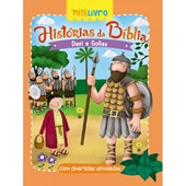 Produto Livro Minilivro Histórias da Bíblia - Davi e Golias