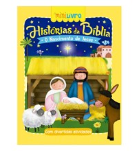Livro Minilivro Histórias da Bíblia - O nascimento de Jesus