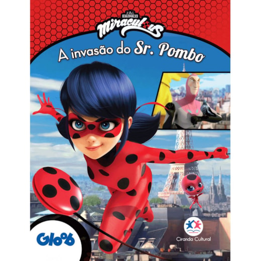 Livro Minilivro Ladybug - A invasão do Sr. Pombo