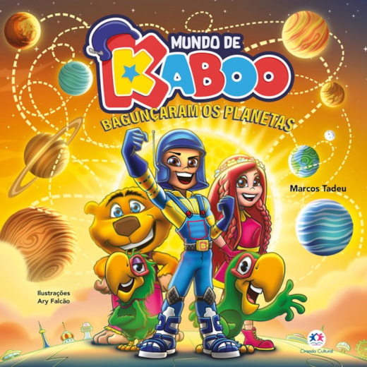 Livro Mundo de Kaboo - Bagunçaram os planetas