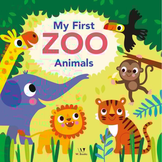 Livro My first zoo animals