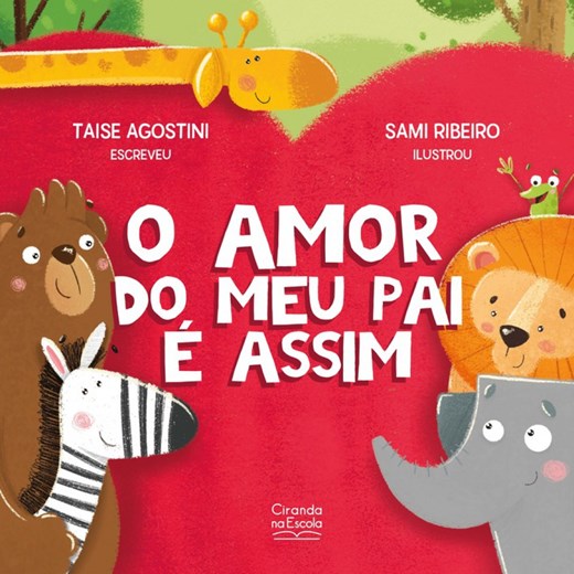 Livro O amor do meu pai é assim