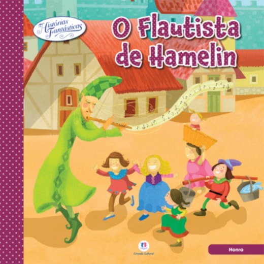 Livro O flautista de Hamelin