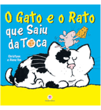 Livro O gato e o rato que saiu da toca