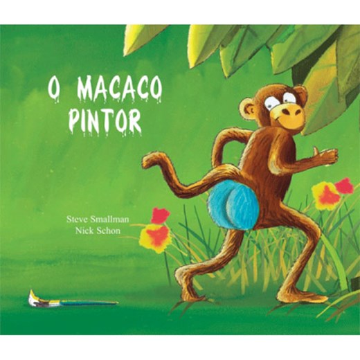 Livro O macaco pintor