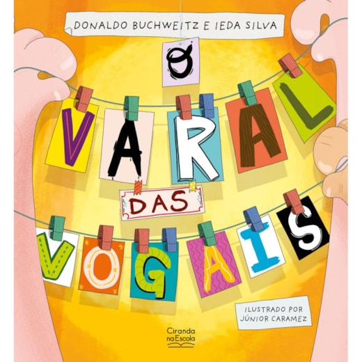 Livro O varal das vogais