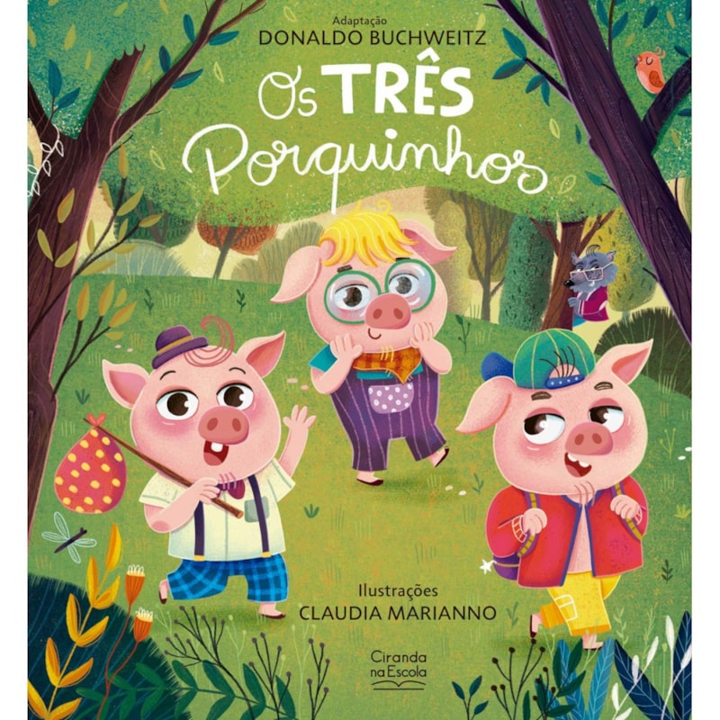 Livro Os três porquinhos - Ciranda Cultural