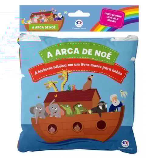 Livro Pano A arca de Noé - Meu livro de pano