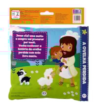 Livro Pano A ovelha perdida - Meu livro de pano