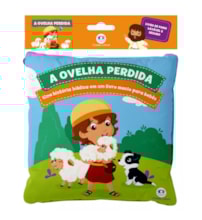 Livro Pano A ovelha perdida - Meu livro de pano