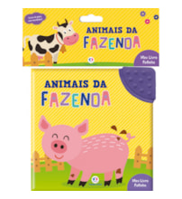 Livro Pano Animais da fazenda