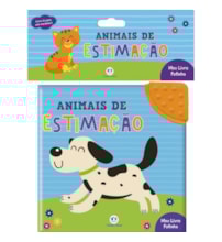 Livro Pano Animais de estimação Livro Pano Animais de estimação