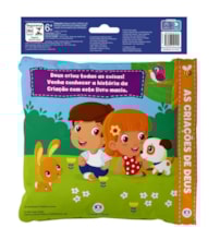 Livro Pano As criações de Deus - Meu livro de pano