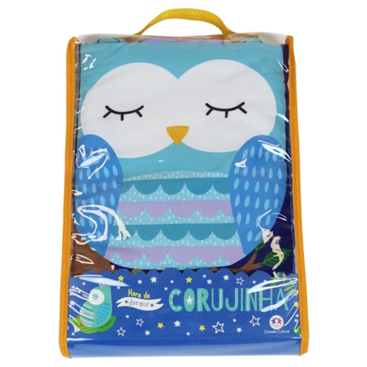 Livro Pano Bedtime with owl