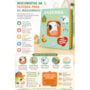 Livro Pano Fazenda - Livro sensorial de pano para bebês