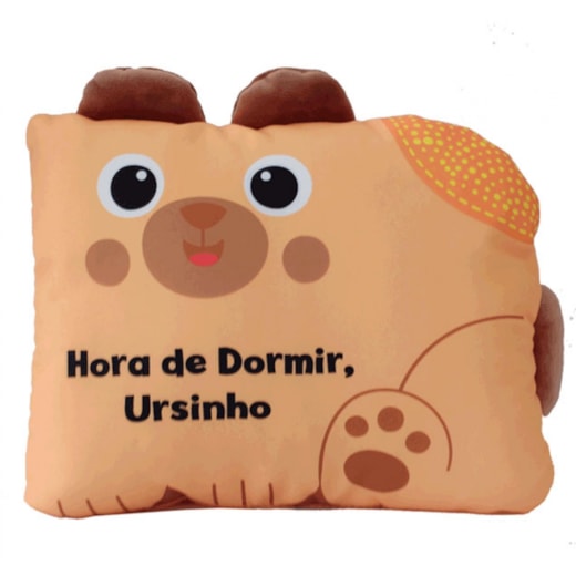 Livro Pano Hora de dormir, ursinho