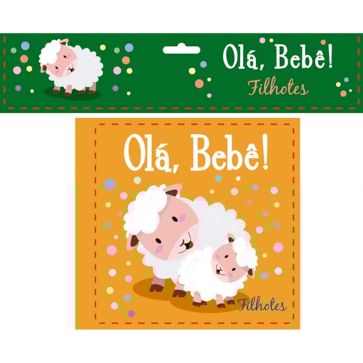 Livro Pano Lamb & chick